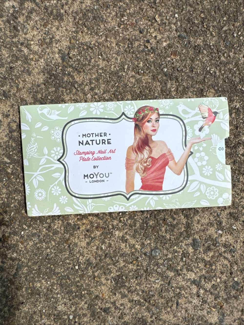 Mother Nature Stamping Nail Art Plate number 03